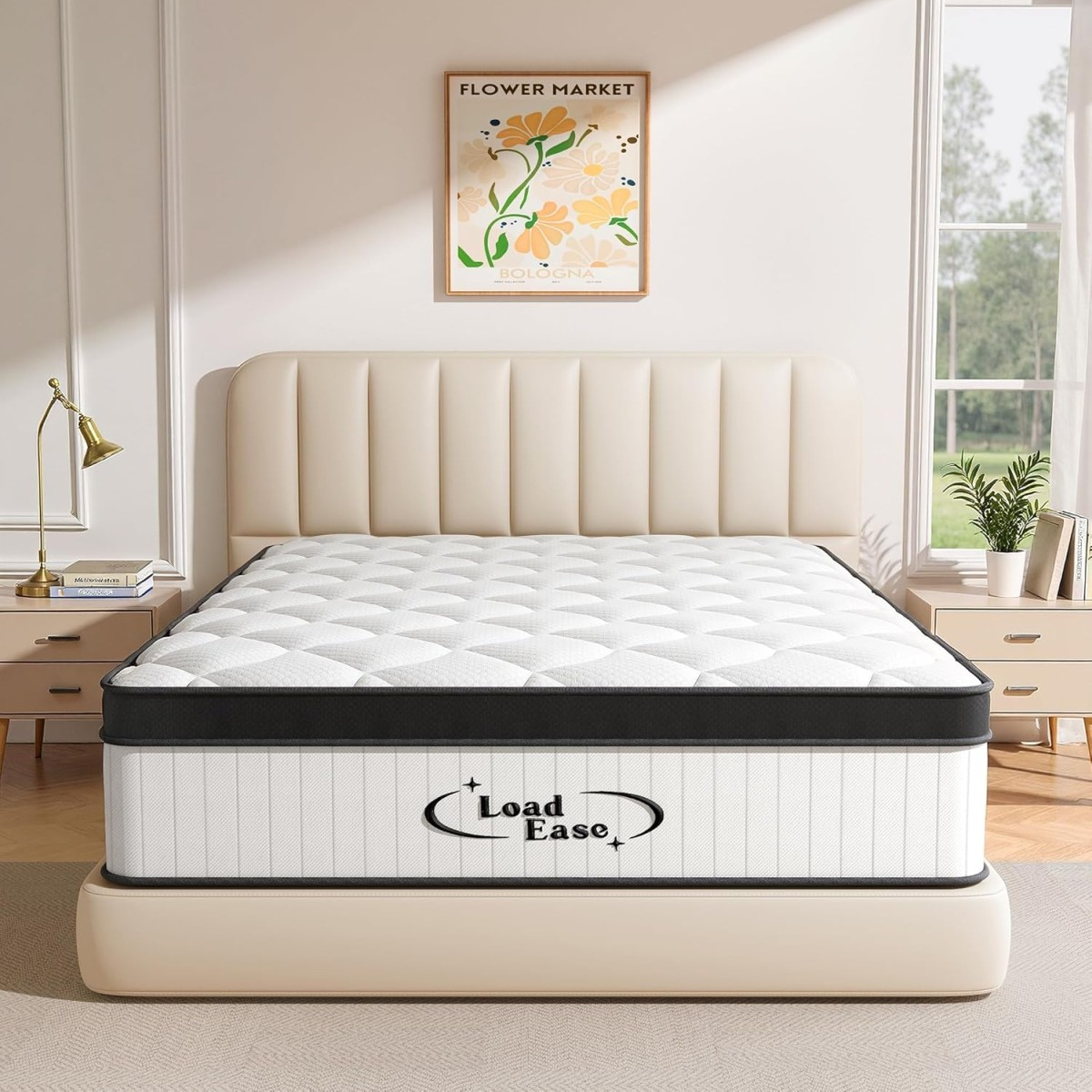 LoadEase 12-Inch Queen Hybrid Mattress